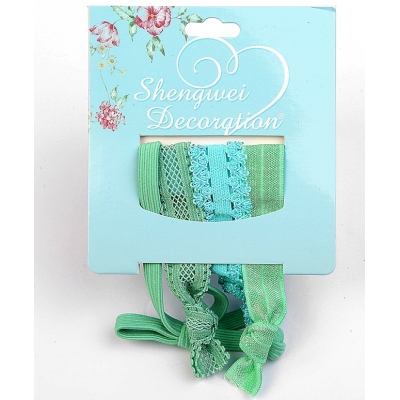 High quality fashion elastic lace hair band for decoration